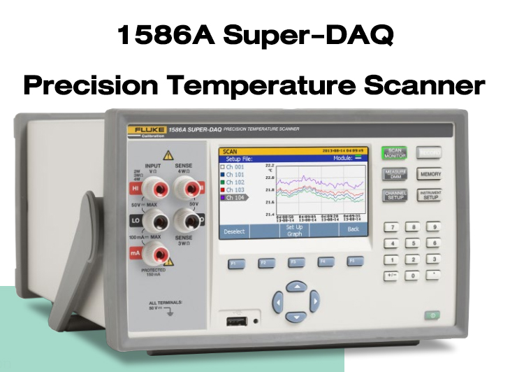 1586A Super-DAQ Precision Temperature Scanner