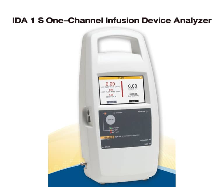 IDA 1 S One-Channel Infusion Device Analyzer